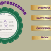 Pismo uproszczone/ pismo biblioteczne – karty pracy do nauki ładnego pisania