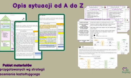 Opis sytuacji- scenariusz lekcji, karty pracy kl. IV-VIII