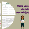 Pismo uproszczone/ pismo biblioteczne – karty pracy do nauki ładnego pisania - obrazek 3