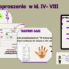 Zaproszenie - karty pracy+prezentacje+piosenka - obrazek 4