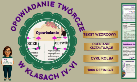 Jak napisać ciekawe opowiadanie? – scenariusz + karty pracy do lekcji języka polskiego